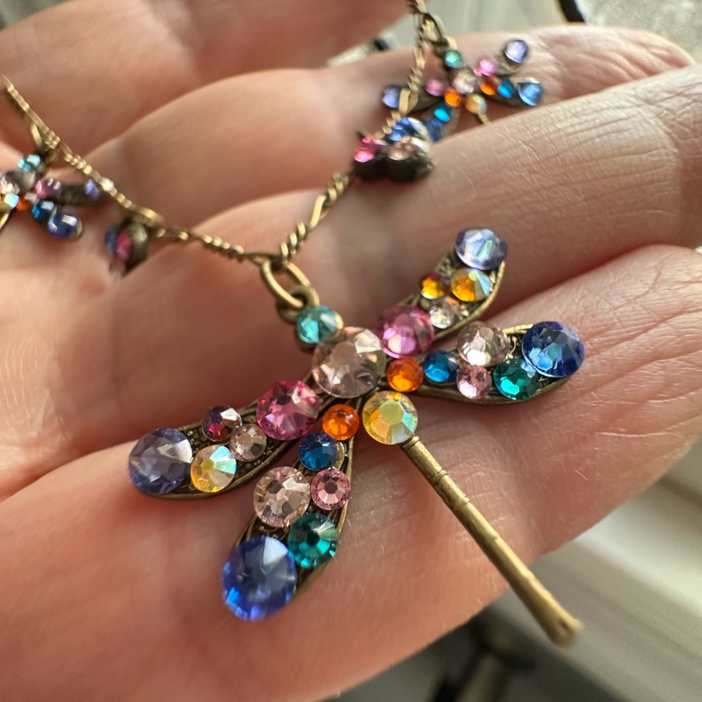 Dragonfly necklace